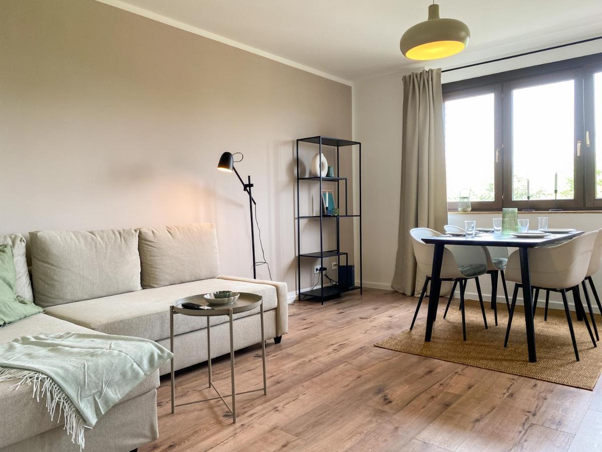 Schoene Wohnung Mit Rheinblick/Duesseldorf/Neuss/Messe Exteriér fotografie