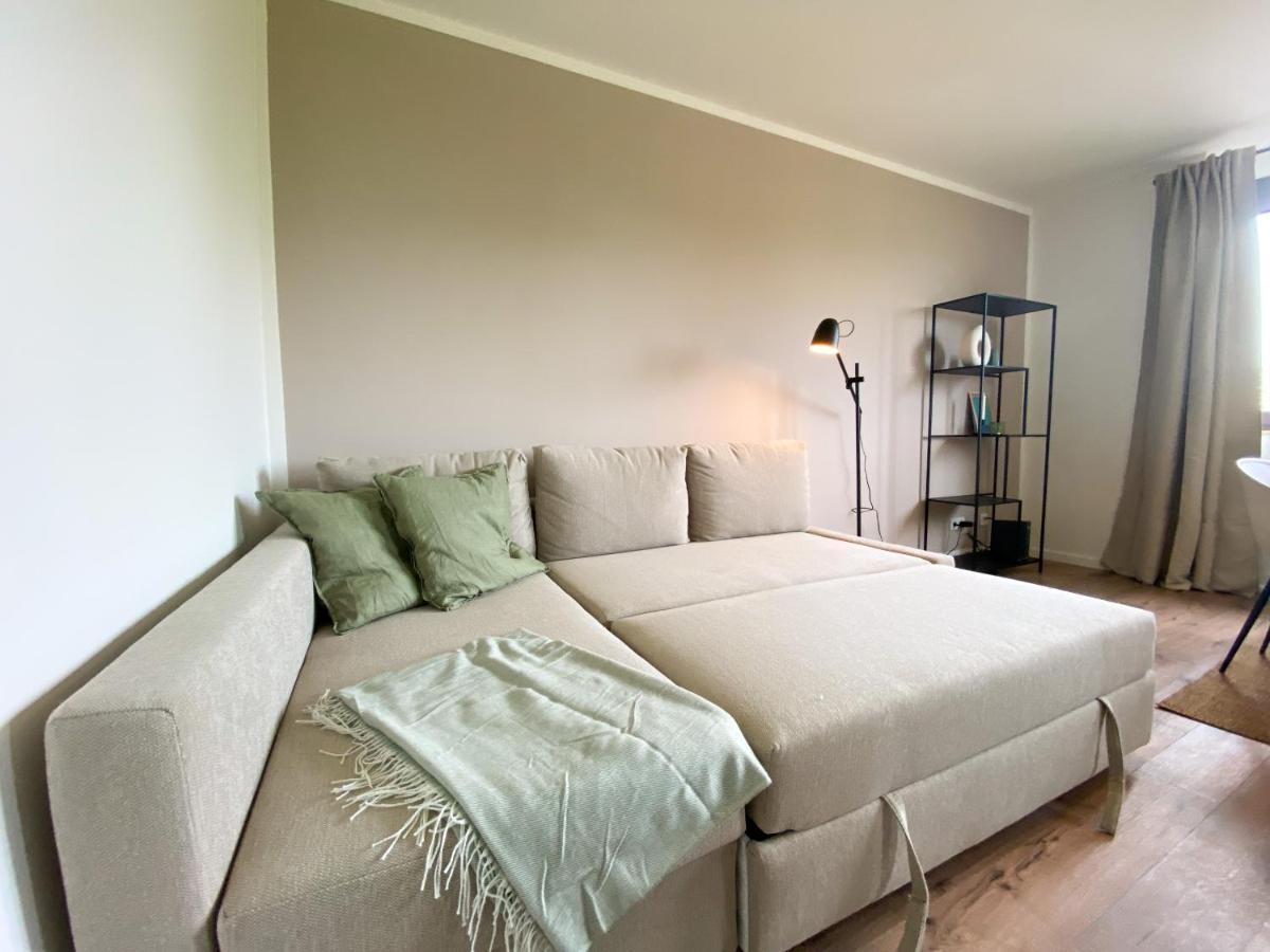 Schoene Wohnung Mit Rheinblick/Duesseldorf/Neuss/Messe Exteriér fotografie