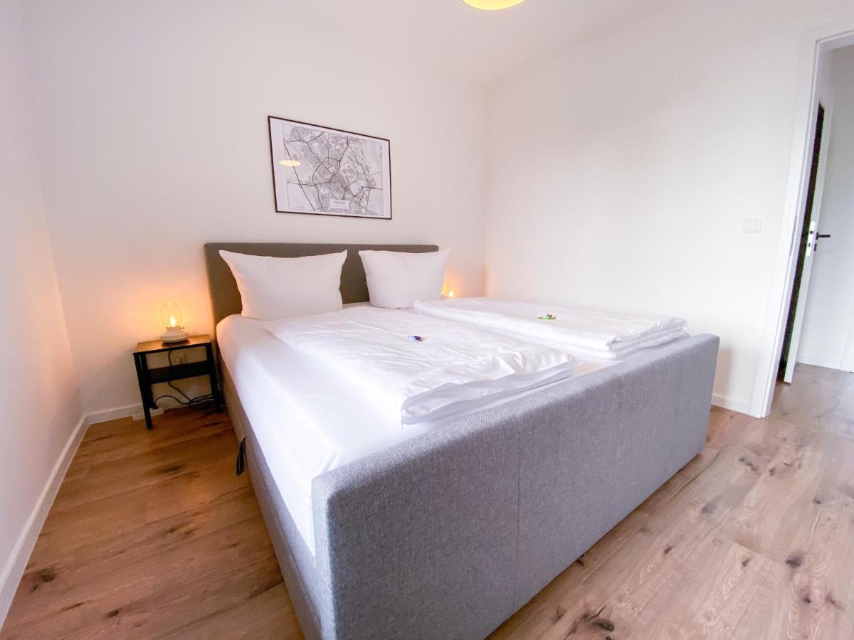 Schoene Wohnung Mit Rheinblick/Duesseldorf/Neuss/Messe Exteriér fotografie